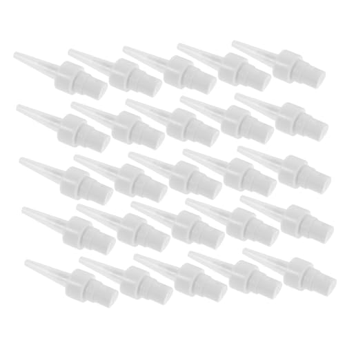 Vaguelly 25 Piezas Boquillas Spray para Frascos Vidrio Pulverizador Recambio Pulverizador Perfume sin Fugas Dispensador Lyophilized Polvo Viaje Fácil Reemplazo