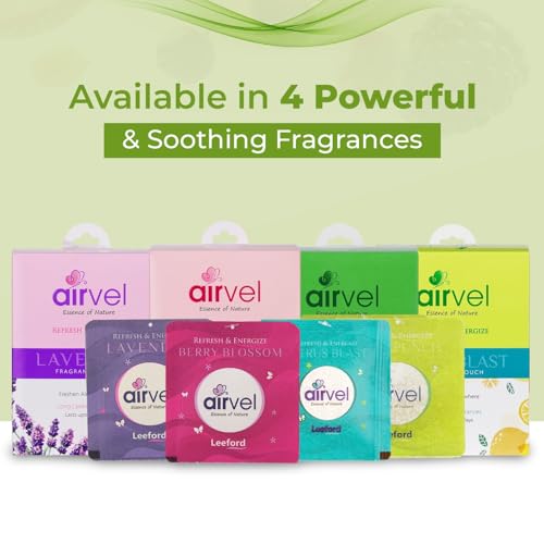 Image of Airvel Fruity Punch Fragrance Pouch 4Pcs (10g Each) | Bathroom Freshener | Toilet Freshener | Air Freshener | Non-Toxic, Safe | Long-Lasting Freshness Up to 30 Days