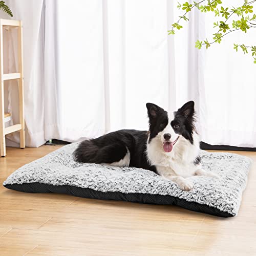 Dog-Bed-Kennel-Pad-Washable-Anti-Slip-Crate-Mat-for-Medium-Dogs-and-Cats-30-inch