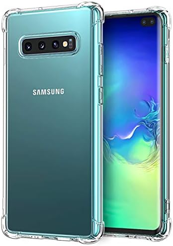 Comsoon for Samsung Galaxy S10 Plus Case, [4 Corners Protection][Crystal Clear] Soft TPU Bumper Slim Protective Case Cover Scratch-Resistant with Shock Absorption for Galaxy S10 Plus 6.4” 2019