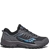 Saucony Men's Versafoam Excursion TR13 Trail Running Shoe, Charcoal/Blue, 10 M US