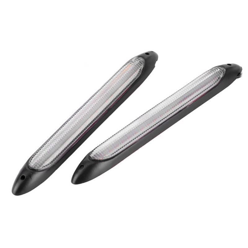 Bande LED auto blanc et jaune étanche pour feux antibrouillard