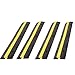 Produktbild Kabelbrücke Überfahrschutz Kabelkanal 4er Pack 1-Kanal 18000 lbs Brücke Rampe Protector- Schutzabdeckung für Draht- / Schlauch- / Rohrverstecker (4 x 1Kanal)