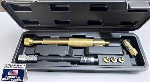 Zerk Cleanning Tool Grease Joint Cleaning Kit Professional Model for Flushing Out Hardened Grease from Shafts Bushings Joints and More