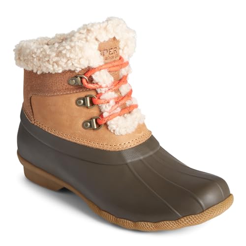 Sperry Ladies Footwear Women's Saltwater Alpine Leather Snow Boot, Tan, ...