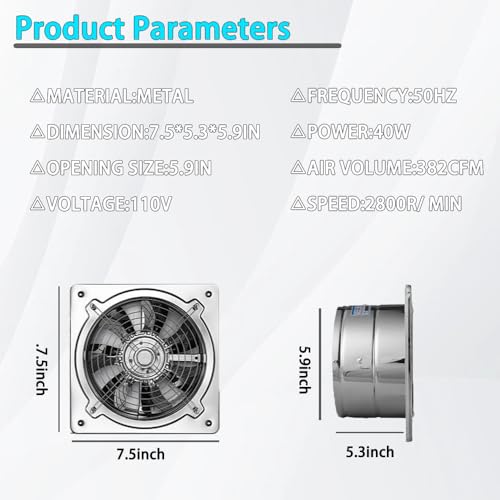 Reviews y listado de Extractor de pared tabla con los diez mejores. 21 Imagen adicional