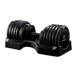可変式ダンベル 25kg Pure Series ブラック 単品 15段階調整 正規品 バイズーム byzoom
