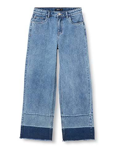 Jeans wide leg fille confortable qui ne serre pas la taille NAME IT