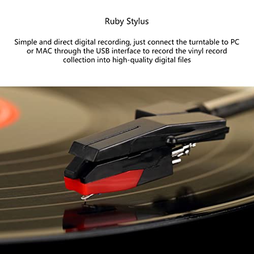 Haut-parleurs intégrés pour Tourne-Disque, Stockage de disques Vinyle Tourne-Disque sans Fil Bluetooth Haut-Parleur à 3… - Les Beatles, Paul McCartney, John Lennon, RIngo Starr, George Harrison Haut-parleurs intégrés pour Tourne-Disque, Stockage de disques Vinyle Tourne-Disque sans Fil Bluetooth Haut-Parleur à 3… – Image 5