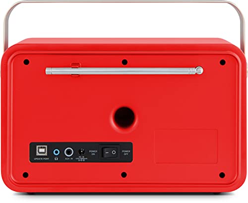 Nordmende Transita 120 tragbares DAB Radio (DAB+, UKW, 24 Stunden Akku, Aux In, Wecker, 2 Weckzeiten, Sleeptimer, Snooze… - Image 3