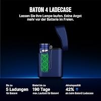 OLIGHT Baton 4 kit Mini LED Taschenlampe Wiederaufladbare mit Ladecase – Ansicht 4