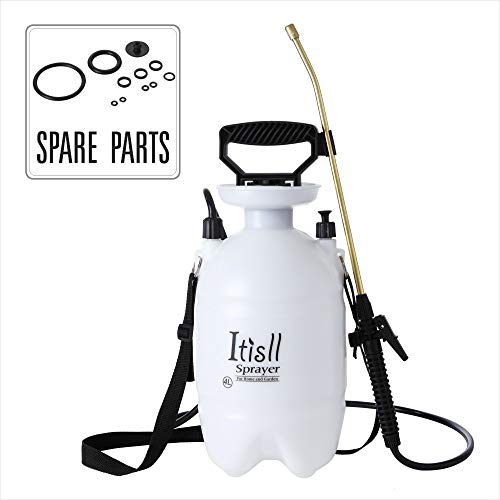 ITISLL Garden Pump Sprayer Replacement Accessories Include Brass Wands,Hoses and Handle,Triggers for Portable Patio and Lawn Sprayers.(Only 1Gallon,1.3Gallon,1.5Gallon,2Gallon)