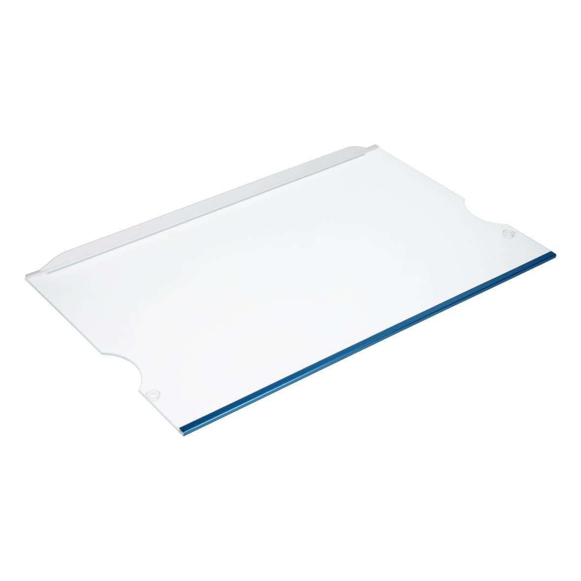 easyPART Kompatibel/Ersatz für LIEBHERR 7276312 Glasplatte 480x305mm mit Leisten für Kühlschrank