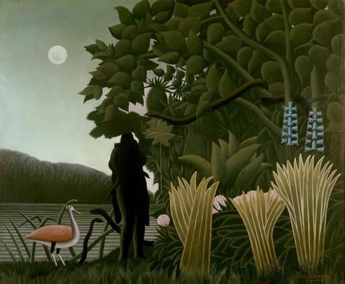 Toile Henri Rousseau Le Charmeur de serpent 60x90cm pour salon