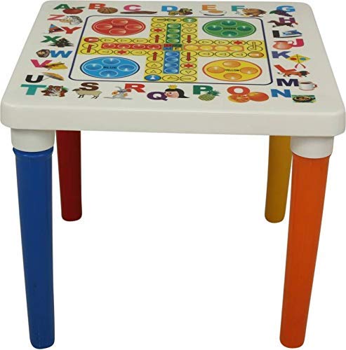 Supreme Bubble Kids Plastic Outdoor Table (Finish Color - Multi Color)-image-0