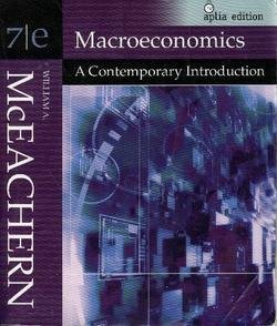Macroeconomics: A Contemporary Introduction 0324548265 Book Cover