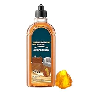 5 in 1 Bodenreiniger Bodepflege 500ml Floor Cleaner Schnelltrocknend, Schmutzentfernend & Pflegend Ideal Für Laminat, Parkett & Fliesen Konzentrat Für Sauberkeit & Glanz