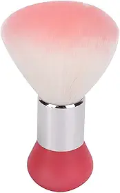 Escova de barbeiro, espanador de pescoço de barbeiro extra largo macio, espanador de cabelo quebrado de nylon com slot antiderrapante para corte de salão de cabeleireiro, barbear, limpar