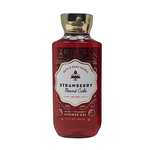  Bath & Body Works Strawberry Pound Cake Shower Gel - Fresh and Sweet Fragrance for Women - Bath Time Essential
| Bath &