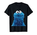 Offizielle lizenzierte Merch US Sesame Street Cookie Monster Photo Head 01 T-Shirt