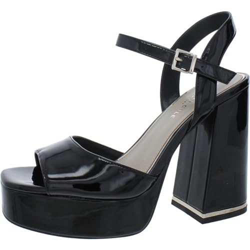 Kenneth Cole New York Women's Dolly Wedge Sandal, Black Patent, 5.5 by Kenneth Cole - Used condition - US$41.90