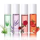 VIRELLAY 4 PCS NAGELHAUT ÖL ROSE, ERDBEERE, ALOE VERA UND LAVENDEL NAIL OIL - NAGELÖL REPAIR &AMP; PROTECT - PFLEGENDES NAGEL NAGELÖL FÜR GELNÄGEL - NAGELHAUTPFLEGE - NAIL CARE FÜR HÄNDE NÄGEL NAGELHAUT