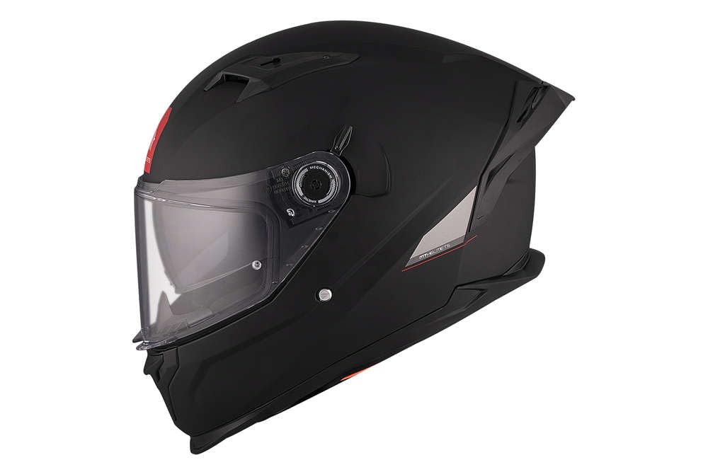 MT HELMETS Braker SV, Casco Moto Integral Deportivo, Visor Solar Retráctil, Pantalla de Extracción Rápida Patentada, Spoiler Aerodinámico y Preparado Intercomunicador UCS, Homologado ECE 22.06 & DOT
