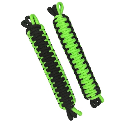Door Limiting Straps for 1987-2023 Wrangler CJ YJ TJ JK JL & Gladiator JT Truck Retractable High Toughness Swing Limiter Replacement Parts 2 Pack(Green black)
