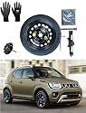 Notrad 17" kompatibel mit Suzuki Ignis (ab 2017), mit Wagenheber, Schlüssel, Schraube, Handschuhe und Tasche