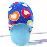 Airlove Cute Pet Puppy Dog Cat Slipper Shape Plush Chew Play Toy Flip-Flops Squeaky Toys