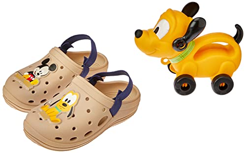 Babucha, Pluto Kit, Masculino, Disney, Marrom, 22