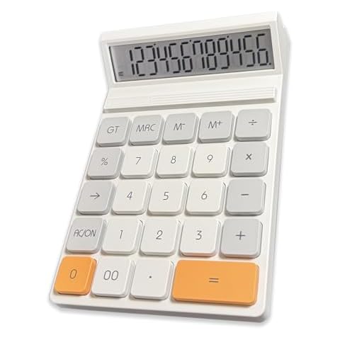 Calculators, Benkaim Desktop Calculator, Basic Standard Calculator,12 Digit Large Display Calculator for Office, Home & Business Use Cover