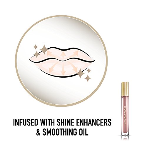 Max Factor Colour Elixir Lip Gloss, Shine Enhancers and Smoothing Oil, Radiant Rose 15 - Image 4