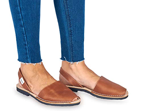 Image of Norkinas Women's Flat, Handmade, Eco-Friendly Avarcas