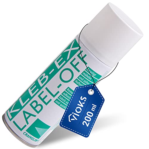 Spray limpiador de adhesivos y etiquetas Cramolin Kleb-Ex Spray 200 ml