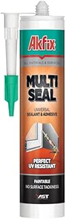 Akfix Hybrid Polymer Sealant - All Purpose Adhesive for Window, Door & Roofing Gutters, Super Bonding to Metal, Wood, Cera...