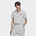 adidas Originals Women's Tee, Light Grey Heather, X-Small