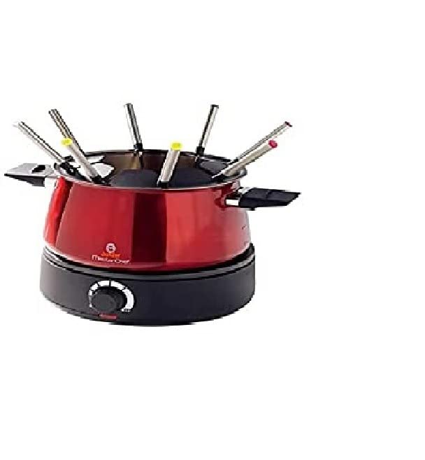 Masterchef Junior Fondue Électrique Easy Party Convient pour le Fromage et le Chocolat