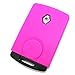 Produktbild Schlüssel Hülle RB für 4 Tasten Autoschlüssel Silikon Cover - CoverYourKey (Neon Pink)