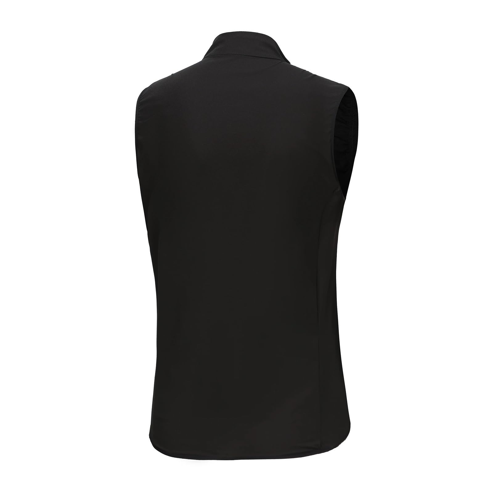 Smanicato Ciclismo Gilet da Ciclismo Antivento Impermeabile Leggero da Ciclismo Senza Maniche Giacca da Bici Uniforme da Bici Maglia da Ciclismo Abbigliamento Gilet(Black,S)