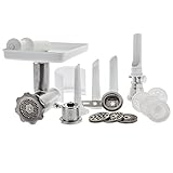 Ankarsrum Original White Complete Meat Grinder Attachment Set