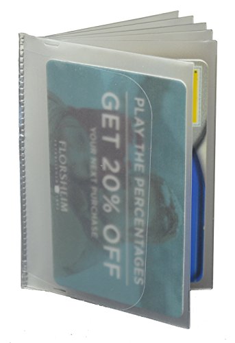 MARSHAL Plastic Wallet Inserts, Replacement Windows (A) Trifold2