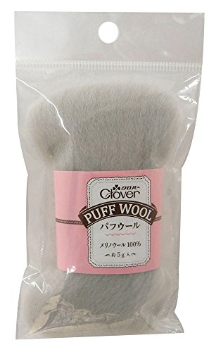 Clover パフウール 5g ライトグレイ 72-896