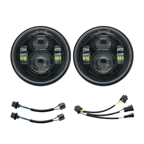 Phare avant LED moto Dyna Fat Bob FXDF pour les longs road trips nocturnes entre amis