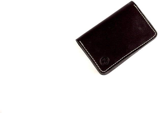All Leather Passport Wallet Travel Holder - Field Note Pad Carry - Bifold Brown Leather Travel Accessory Wallet for Men and Women - Natural, Black, and Seahawk (Black)