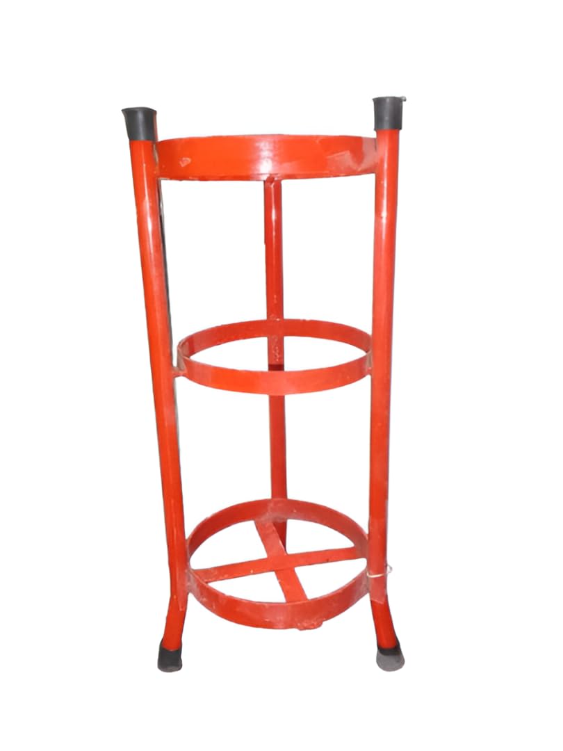 PYRO GUARD Co2 Type Fire Extinguisher Stand Holder for 2kg & 4.5kg Fire Extinguishers (Red) 1