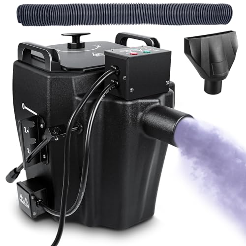 Dry Ice Fog Machine, 3500W Low Lying Fog Machine, Dry Ice Machine with Tube...