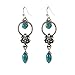EMFGJ Boucles d'oreilles en Pierres précieuses Naturelles Boho Boucles d'oreilles Uniques pour Femmes Boucles d'oreilles percées Bijoux Cadeau pour Femmes Grils