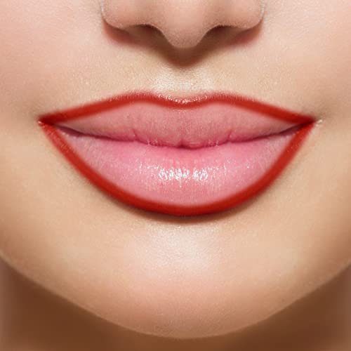 Image of Colors Queen Lip Liner Pencil | Long Lasting & Waterproof Formula | Matte Lip Liner Pencil for Women (L-23, Hot Red)