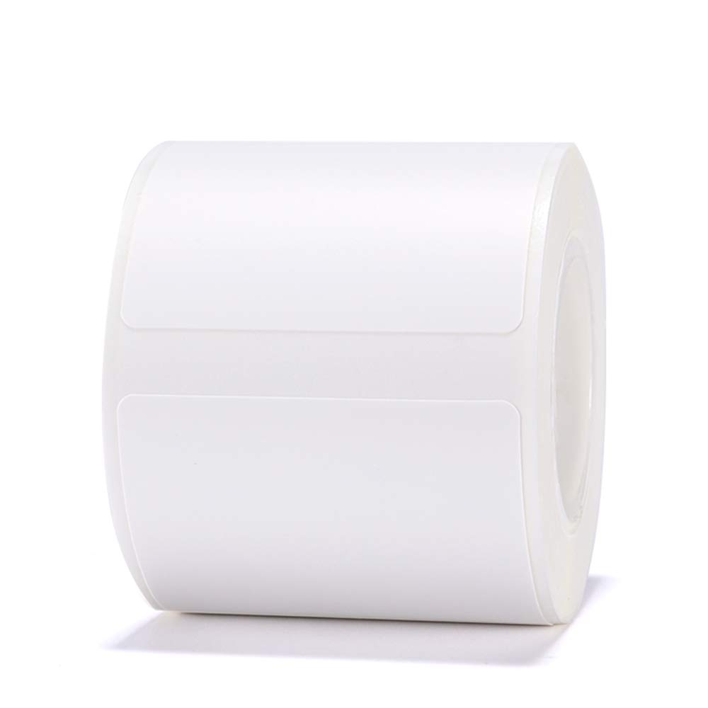 Thermal Printing Paper Roll (40x80mm,95 Sheets/roll for B3S/B11 Thermal Printer) White, Blank